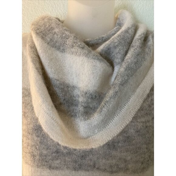 Free People Small Lulu Rugby sweater Alpaca & nylon new Cowl or slouch striped - Picture 4 of 13